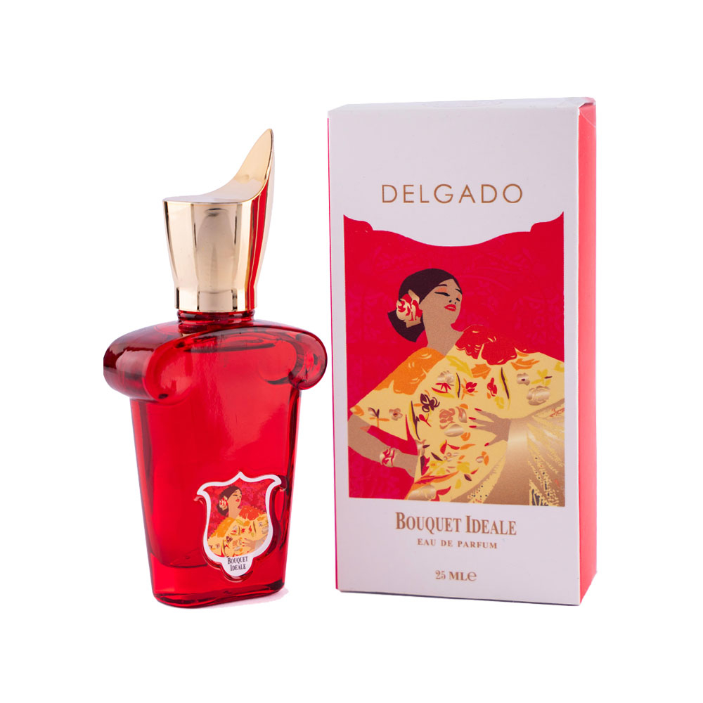 عطر جیبی زنانه دلگادو مدل کازاموراتی بوکت آیدیل 25 میل